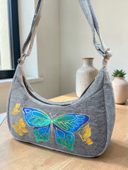 Maria Handpainted Exclusive Bag — where artistry meets everyday functionality