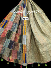 Special Handmade Silk Stole- While style meets utility-SP79