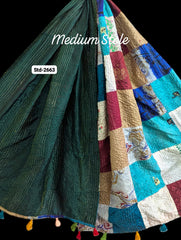 Handmade Silk Stole- While style meets utility-Medium Size-2663