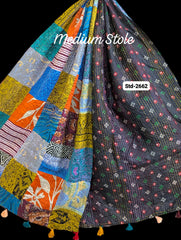 Handmade Silk Stole- While style meets utility-Medium Size-2662