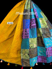Handmade Silk Stole- While style meets utility-Medium Size-2659