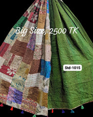 Handmade Silk Stole- While style meets utility-Big Size-1015