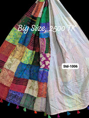 Handmade Silk Stole- While style meets utility-Big Size-1006
