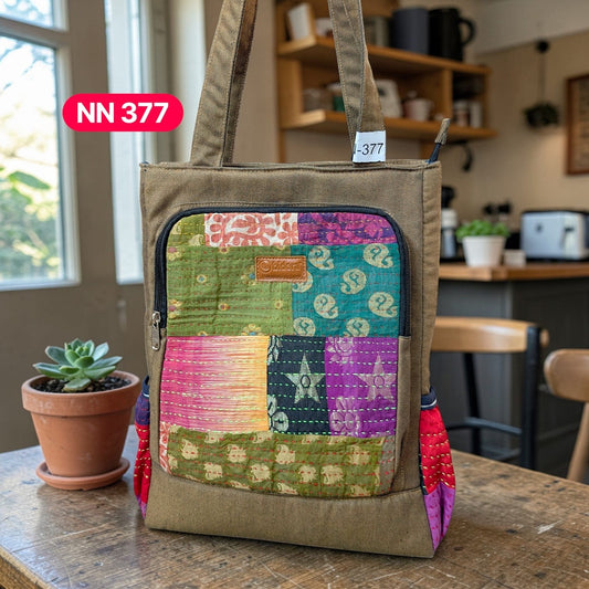 Nandini 2-in-1 Bag (Backpack +Side Bag)-NN377