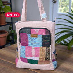 (Nandini 2-in-1 Bag (Backpack +Side Bag)-NN316