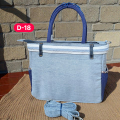 Exclusive Denim Daffodil Bag – Unique in Style - D18