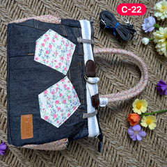 Denim Chorki Bag- Unique Style - C22