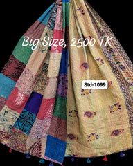 Handmade Silk Stole- While style meets utility-Big Size-1099