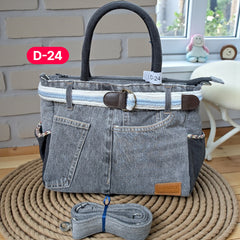 Exclusive Denim Daffodil Bag – Unique in Style - D24