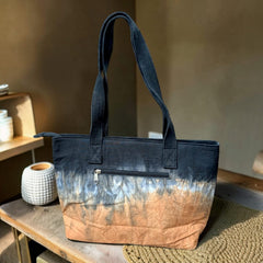 Tulika – Tie-Dye Denim Tote Bag