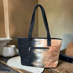 Tulika – Tie-Dye Denim Tote Bag