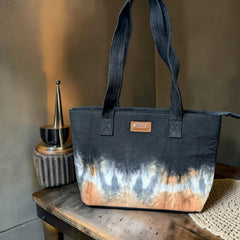 Tulika – Tie-Dye Denim Tote Bag