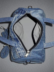 Buttercup- Stylish Denim Duffle Bag