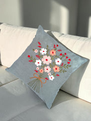 Hand-Stitched No Two Alike Jeans Cushion Cover_ CC-18