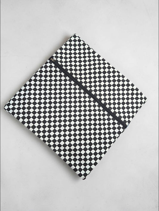 Hand-Stitched No Two Alike Jeans Cushion Cover_ CC-1