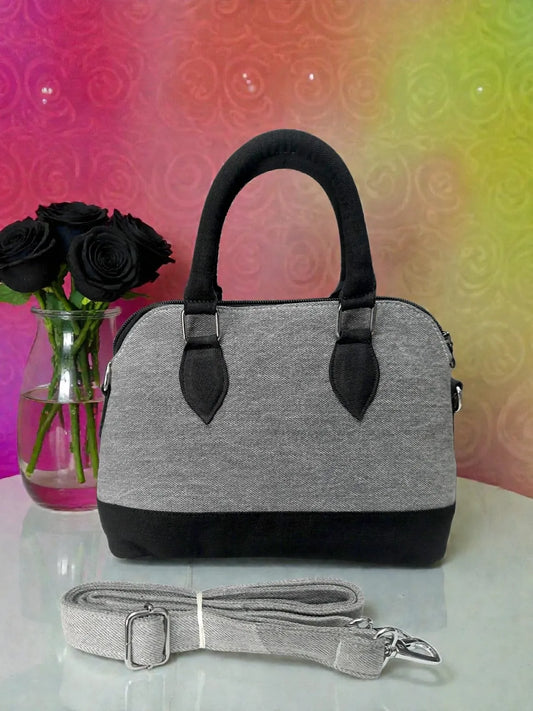 Cute Handy Maya Bag - Ash Color