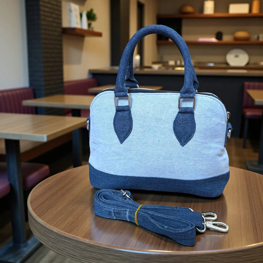 Cute Handy Maya Bag - Light Denim Color
