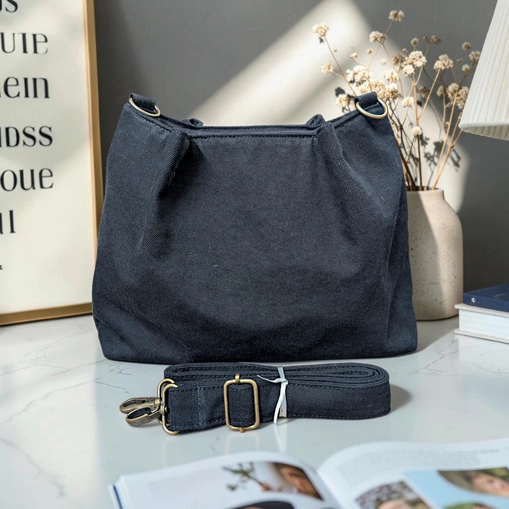 IVY Tote Bag – Stylish & Spacious Denim Tote for Everyday