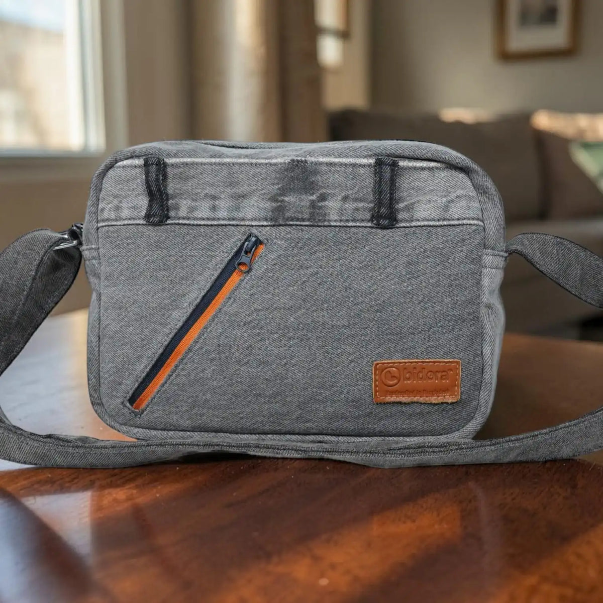 Denim Irish Exclusive Casual Crossbody Bag-Peter-pan