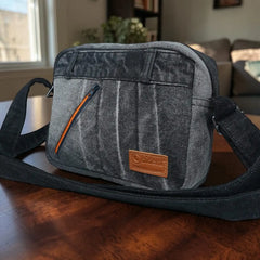 Denim Irish Exclusive Casual Crossbody Bag-Peter-pan