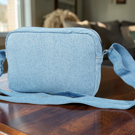 Denim Irish Exclusive Casual Crossbody Bag-Peter-pan