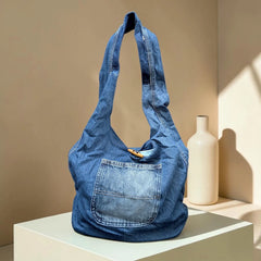 Denim Hippe- Pocket Boho Bag DH-08