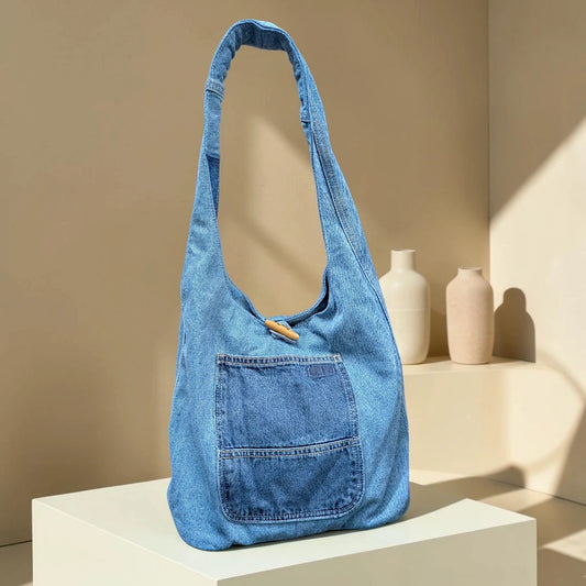 Denim Hippe- Pocket Boho Bag DH-10