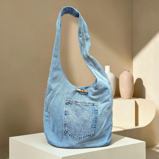 Denim Hippe- Pocket Boho Bag DH-15
