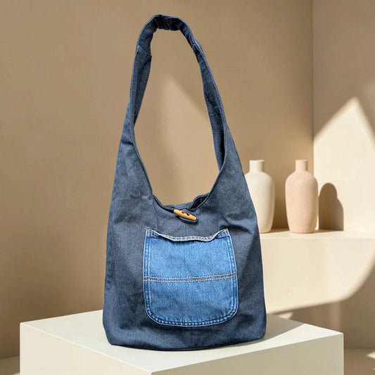 Denim Hippe- Pocket Boho Bag DH-16