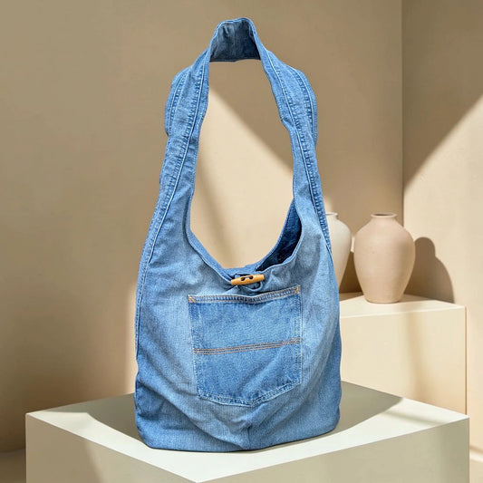 Denim Hippe- Pocket Boho Bag DH-19