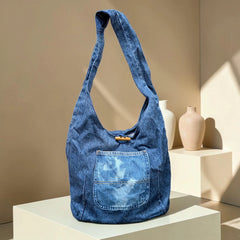 Denim Hippe- Pocket Boho Bag DH-30