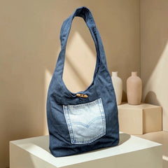 Denim Hippe- Pocket Boho Bag DH-35