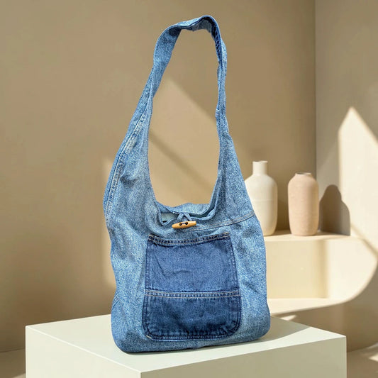 Hippe-Patchwork Jhola Boho Bag DH-37