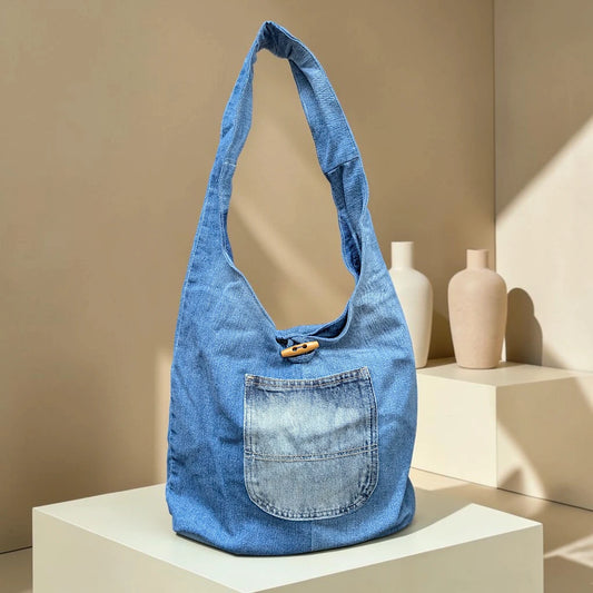 Hippe-Patchwork Jhola Boho Bag DH-42