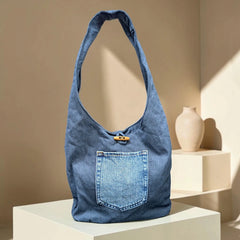 Denim Hippe- Pocket Boho Bag DH-43