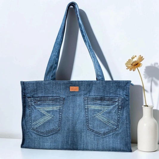 Elena Denim Bag – Ladies Shoulder Bag-E5