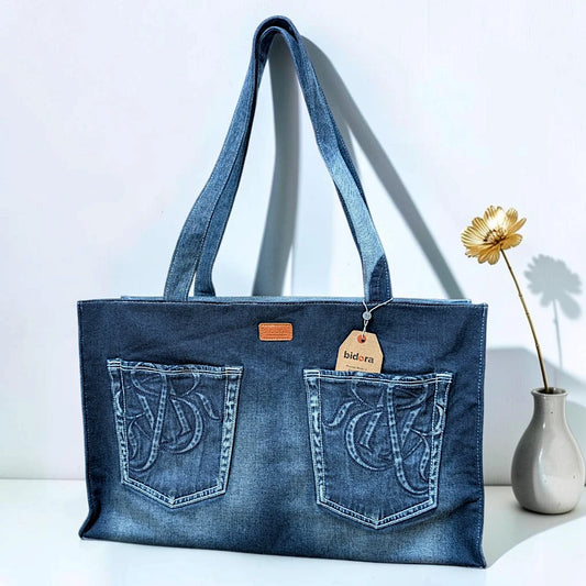 Elena Denim Bag – Ladies Shoulder Bag-E6