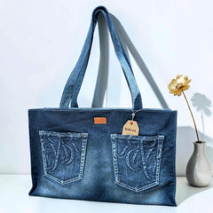 Elena Denim Bag – Ladies Shoulder Bag-E6