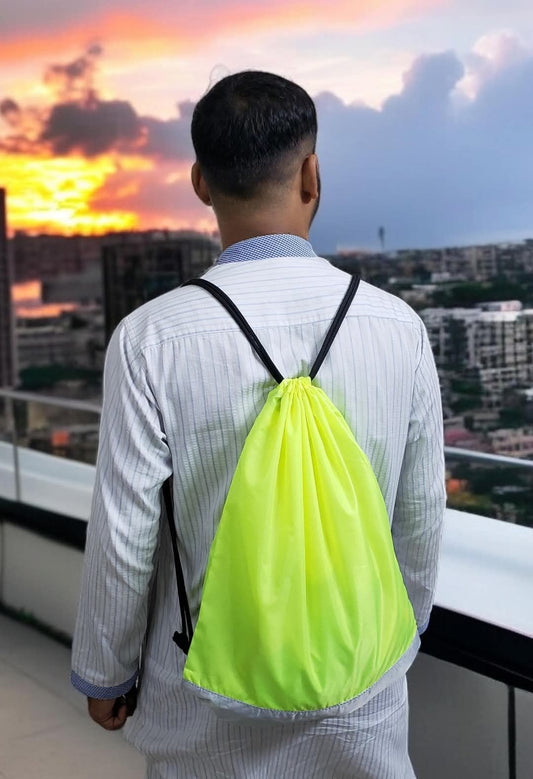 Drawstring Bag_Pither Bag_Lightweight,Foldable Backpack