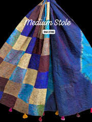 Handmade Silk Stole- While style meets utility- Medium Size-2780