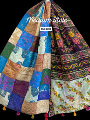 Handmade Silk Stole- While style meets utility- Medium Size-2783