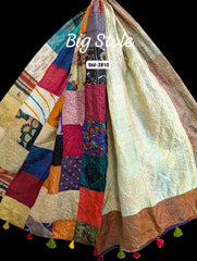 Handmade Silk Stole- While style meets utility-Big Size-2810