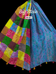 Handmade Silk Stole- While style meets utility-Big Size-2811