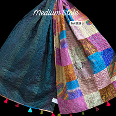 Handmade Silk Stole- While style meets utility- Medium Size-2928