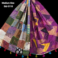 Handmade Silk Stole- While style meets utility- Medium Size-3110