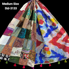 Handmade Silk Stole- While style meets utility- Medium Size-3133