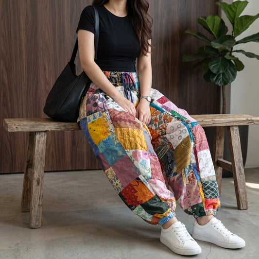 Harem Pant- The Definition of upcycled Fashion!