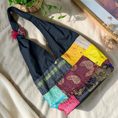 Hippe-Patchwork Jhola Boho Bag