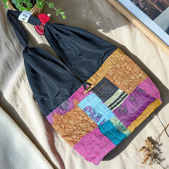 Hippe-Patchwork Jhola Boho Bag H-2