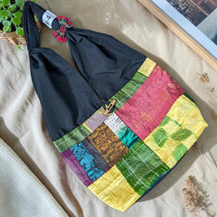 Hippe-Patchwork Jhola Boho Bag H-4